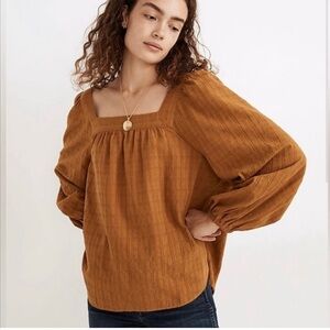 Madewell Beautiful Fall Colored Top XS